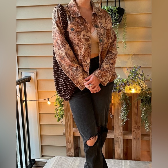 Analogy Paisley Blazer- Large - Picture 1 of 3